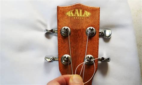 How to Restring and Tie Ukulele Strings + Which .